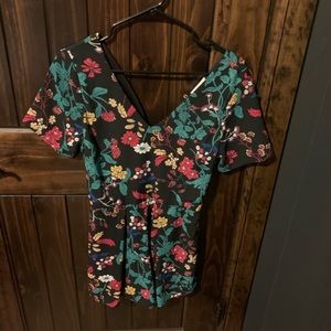 Floral romper